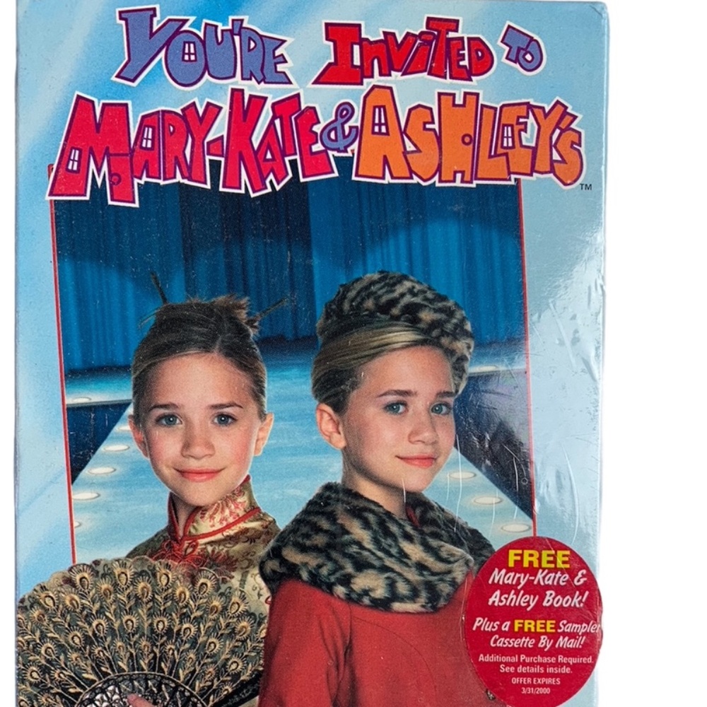 Mary Kate Ashley Olsen Twins VHS Fashion Party Sealed